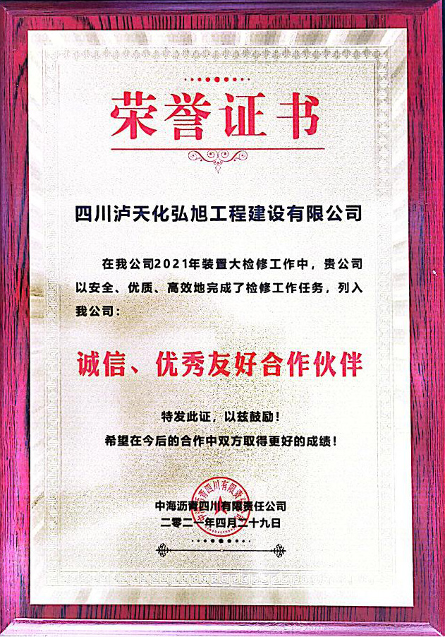 誠(chéng)信、優(yōu)秀友好合作伙伴(圖1)